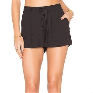 Jack By BB Dakota Black Drawstring Shorts